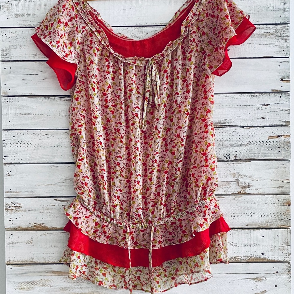 Mini floral dress